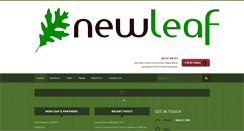 Desktop Screenshot of newleafinc.org